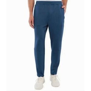 NEW Glacier Performance Men's XXL Teal Blue Fleece Jogger Pants Zipper Pocket